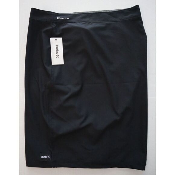 Hurley Men's Big & Tall Sz 52 Black Phantom One and Only 7" Boardshorts - Picture 6 of 7